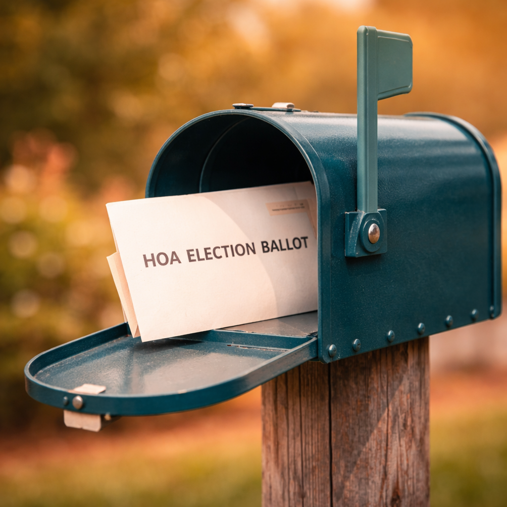 News Mailbox with ballot